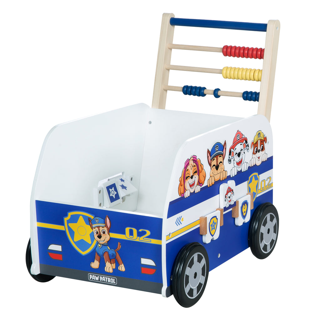 Schiebebus Paw Patrol für Kinder - Lauflernwagen / Puppenwagen aus Hol –  kidtini GmbH