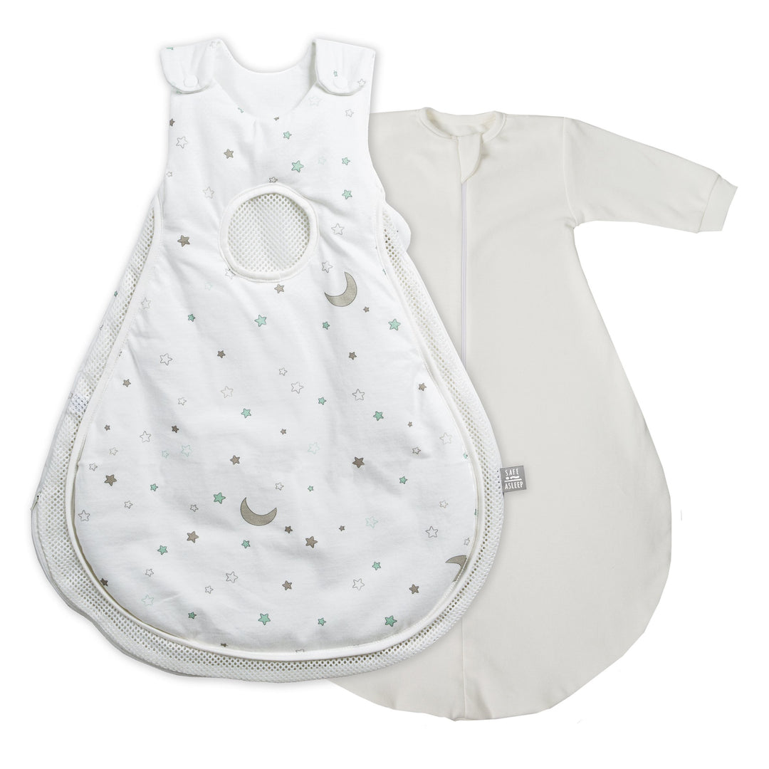 stern schlafsack Schlafsack "safe asleep®" – Air PLUS mit Strampelsack "Sternenzauber", – kidtini GmbH
